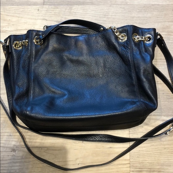MICHAEL Michael Kors Handbags - Michael Kors Black Leather Purse